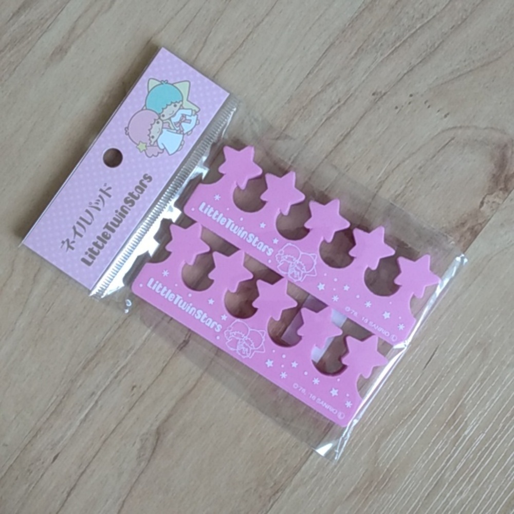 Sanrio Little Twin Stars Fingers Toes Separator Manicure Pedicure